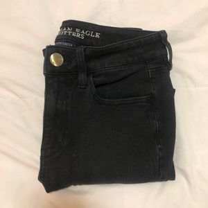 American Eagle Hi-Rise Jegging - Black